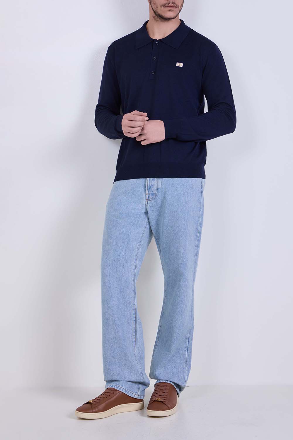 חולצת פולו צמר